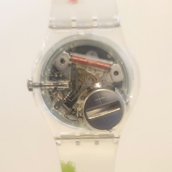 Swatch watch DIBUJOS GK420 2000 Standard Gents Swiss Made New old stock - Picture 6 of 10